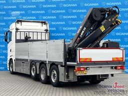 Scania S 540 B8x2/*6NB HIAB X-HIPRO 232+GS MEPPEL TRAILER