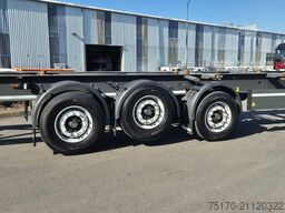 Krone SD Container, BPW-Achsen Liftachse mitte