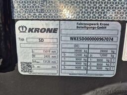 Krone SD Container, BPW-Achsen Liftachse mitte