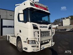 Scania R580 6x4 tractor unit w/ hydraulics