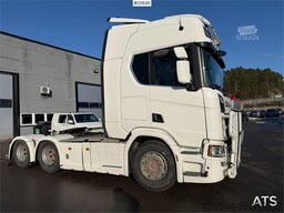 Scania R580 6x4 tractor unit w/ hydraulics