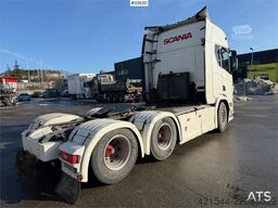 Scania R580 6x4 tractor unit w/ hydraulics