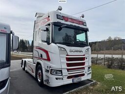 Scania R650 6x4 tractor unit – maintained under a gold se