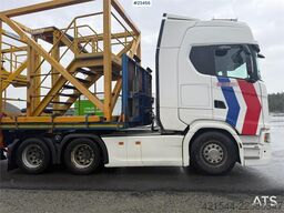 Scania S540 tractor with ADR approval and silver agreemen