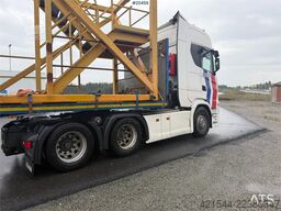 Scania S540 tractor with ADR approval and silver agreemen