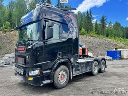 Scania R650 6x4 Tractor Unit – Straight Pipes – Only 265,