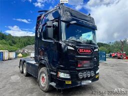 Scania R650 6x4 Tractor Unit – Straight Pipes – Only 265,