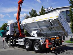 Mercedes-Benz Arocs 2636 / 6x4 / HDS Fassi / 3-Way Tip