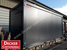 Decker Containerbau Bürocontainer 20ft, Staplertaschen