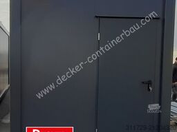 Decker Containerbau Bürocontainer 20ft, Staplertaschen