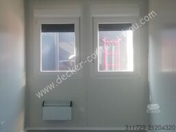 Decker Containerbau Bürocontainer 20ft, Staplertaschen