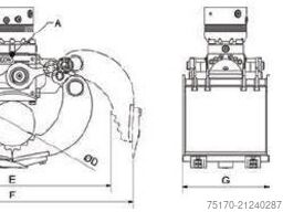 DMS SG18070 inkl. Rotator Sortiergreifer NEU / lagernd