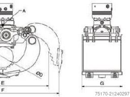DMS SG22090 inkl. Rotator Sortiergreifer / NEU OQ70/55