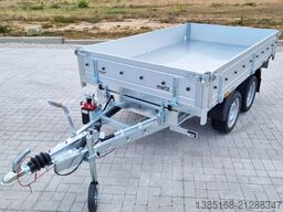 Martz Anhänger 2000kg  253cm x 152cm Rückwärtskipper