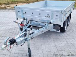 Martz Anhänger 2000kg  253cm x 152cm Rückwärtskipper