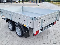 Martz Anhänger 2000kg  253cm x 152cm Rückwärtskipper