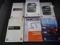 Renault C380 Comfort 6x4 / Atlas 172.3E crane