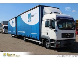MAN TGL 8.210 + TRAILER + SLEEPCAB COMBI