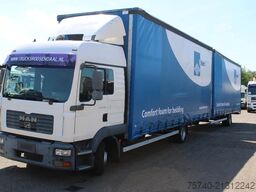 MAN TGL 8.210 + TRAILER + SLEEPCAB COMBI