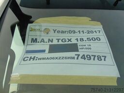 MAN TGX 18.500 + PM 32TON + 4EXTENSION + EURO 6