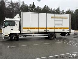 MAN TGM 18.290 4x2 18 pallets box truck with lift and