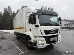 MAN TGM 18.290 4x2 18 pallets box truck with lift and