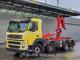 Volvo FM 460 8X4 HIAB Hook Full Steel Big-Axle Manual...