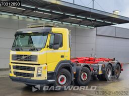 Volvo FM 460 8X4 HIAB Hook Full Steel Big-Axle Manual...