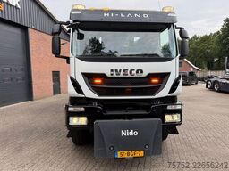 Iveco Trakker 360 2 Zijdige kipper 4x4 HIAB Kraan NL ...