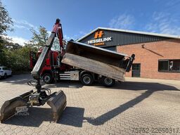 MAN TGS 33.440 6X6 HMF Kraan AHK 3 Zijdige Kipper A...