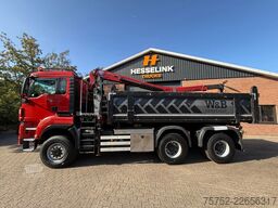 MAN TGS 33.440 6X6 HMF Kraan AHK 3 Zijdige Kipper A...