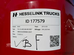MAN TGS 33.440 6X6 HMF Kraan AHK 3 Zijdige Kipper A...