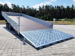 Martz Universal Anhänger 3,5t 507x210cm Hochlader Maschinenanhänger