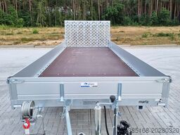 Martz Universal Anhänger 3,5t 507x210cm Hochlader Maschinenanhänger