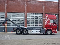 Scania R730 Topline 6x4 - 25t Mobas hooklift - Retarde...