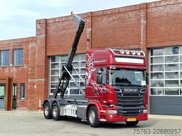 Scania R730 Topline 6x4 - 25t Mobas hooklift - Retarde...