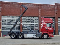 Scania R730 Topline 6x4 - 25t Mobas hooklift - Retarde...