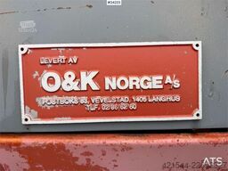 O&K L20i wheel loader with bucket. Repair object