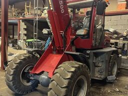 Taian TL2500 Wheel Loader w/ 2 Buckets and Pallet Forks