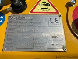  Garbin Fiber 630 E / Grabenfräse  / Bst 700 h