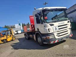 SCANIA P420 Abroller org 357Tkm Meiler 6x2 Eu5Tüv3/27