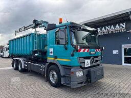 MERCEDES-BENZ 2632 Actros 6x4 Meiller Abroller KRAN Salzstreu