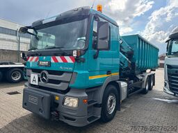 MERCEDES-BENZ 2632 Actros 6x4 Meiller Abroller KRAN Salzstreu