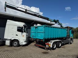 MERCEDES-BENZ 2632 Actros 6x4 Meiller Abroller KRAN Salzstreu