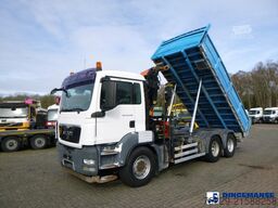 M.A.N. TGS 26.400 6X4 tipper + Palfinger PK15002