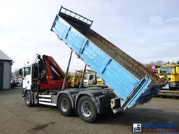 M.A.N. TGS 26.400 6X4 tipper + Palfinger PK15002