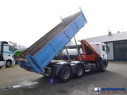 M.A.N. TGS 26.400 6X4 tipper + Palfinger PK15002