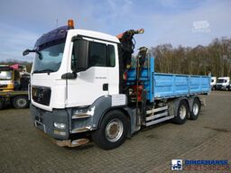 M.A.N. TGS 26.400 6X4 tipper + Palfinger PK15002