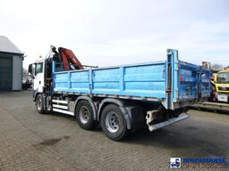 M.A.N. TGS 26.400 6X4 tipper + Palfinger PK15002