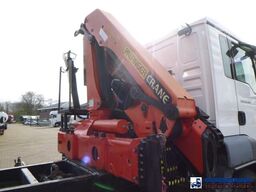 MAN TGS 26.400 6X4 tipper + Palfinger PK15002